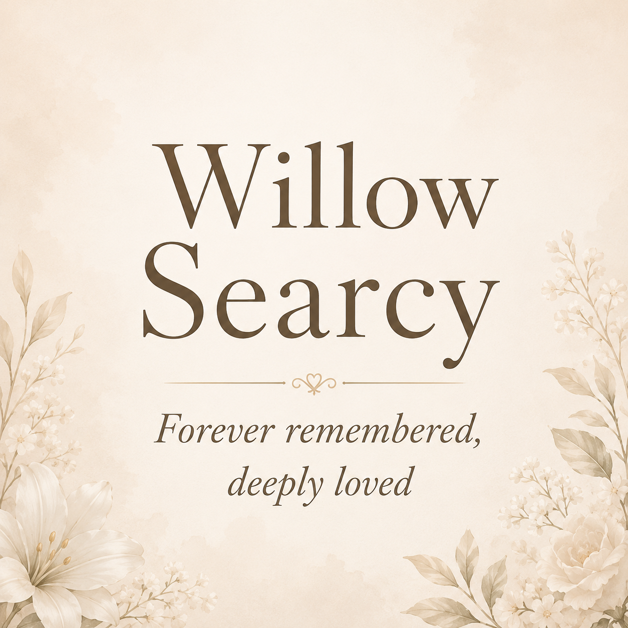 Willow Searcy Obituary Jonesboro Mourns 20-Year-Old Killed in Motorcycle Crash