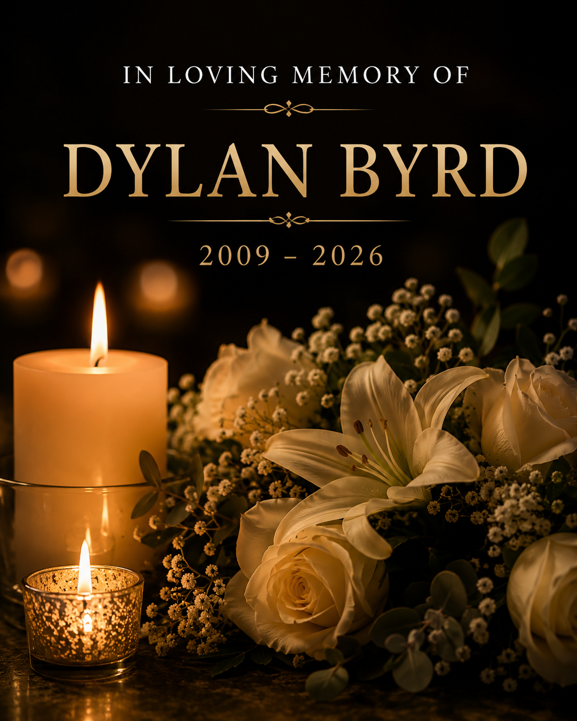 Dylan Byrd, 17, of Queensbury, NY Obituary Family and Friends Mourns